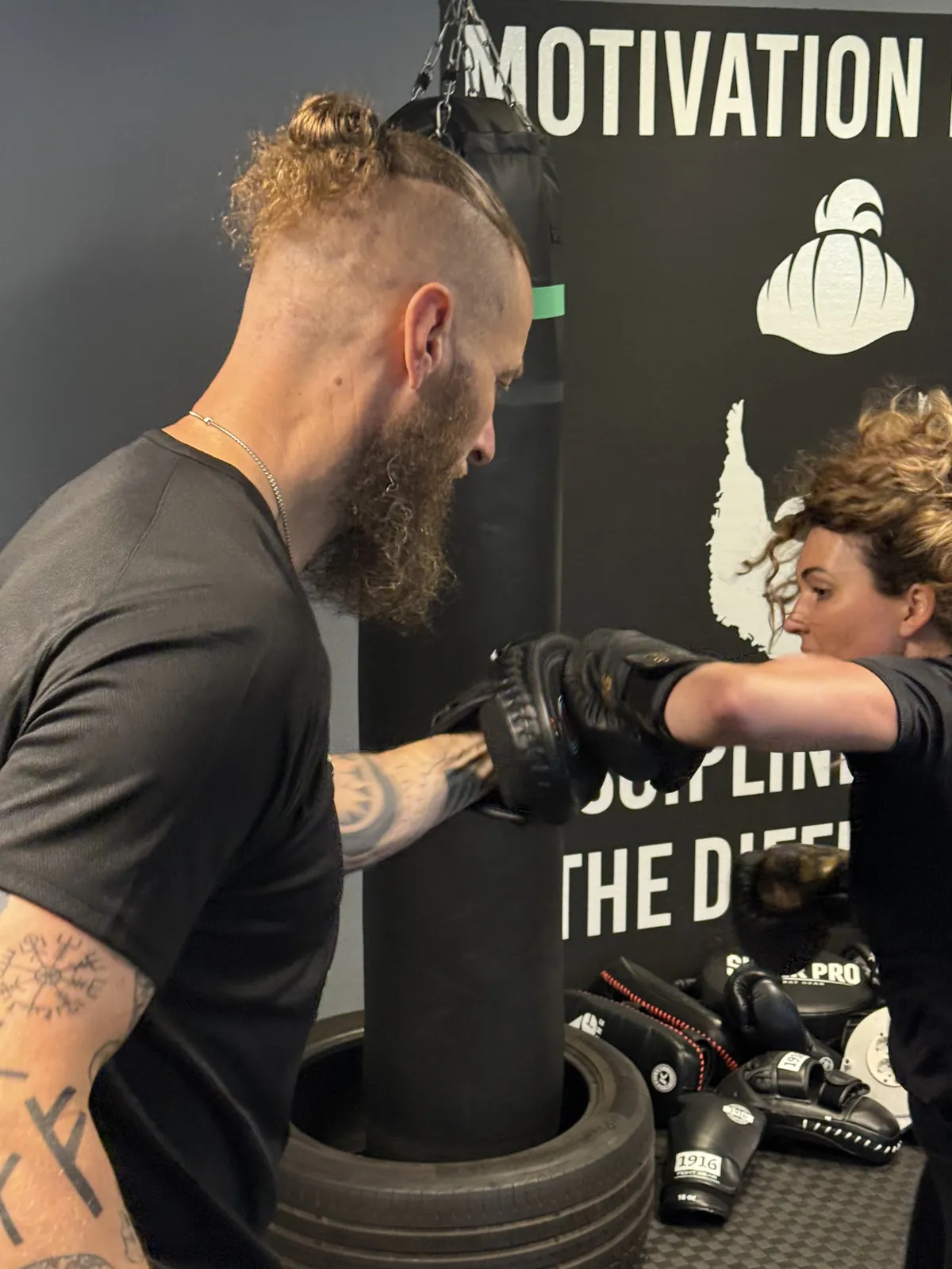 Carmen van Mossel bij Fitfabriek De Baard