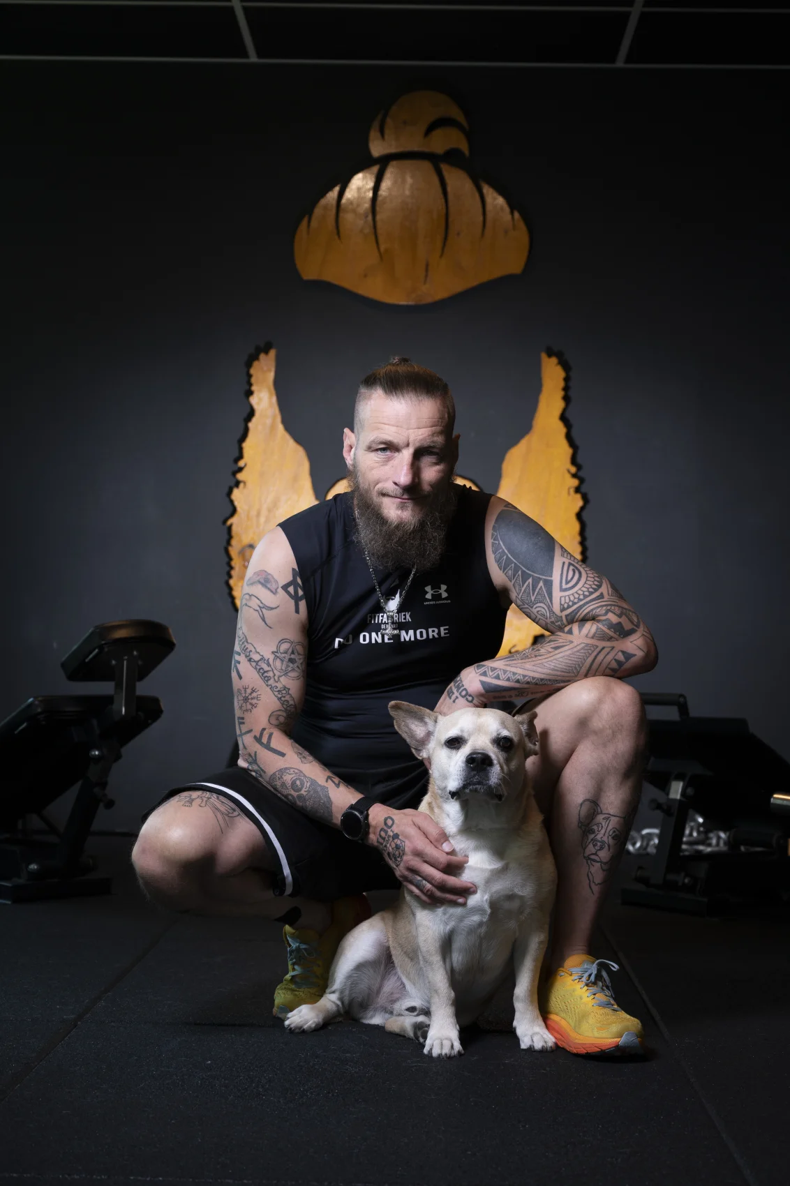 Ralf Wonnink bij Fitfabriek De Baard