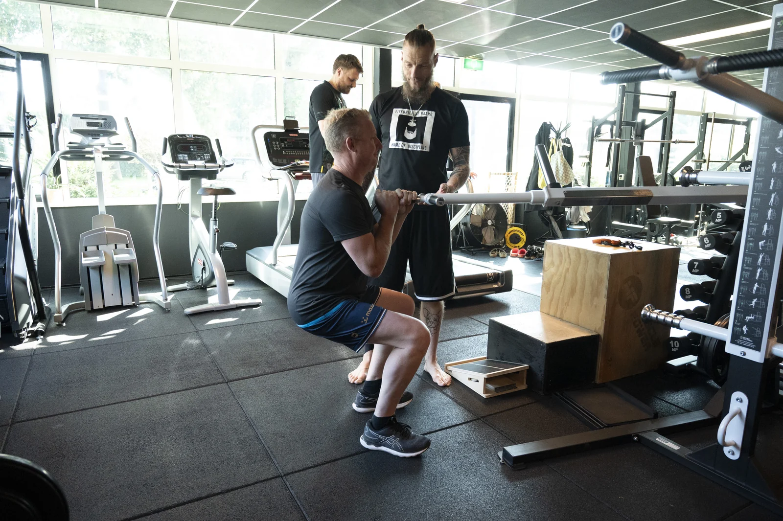 Begeleide krachttraining bij Fitfabriek De Baard