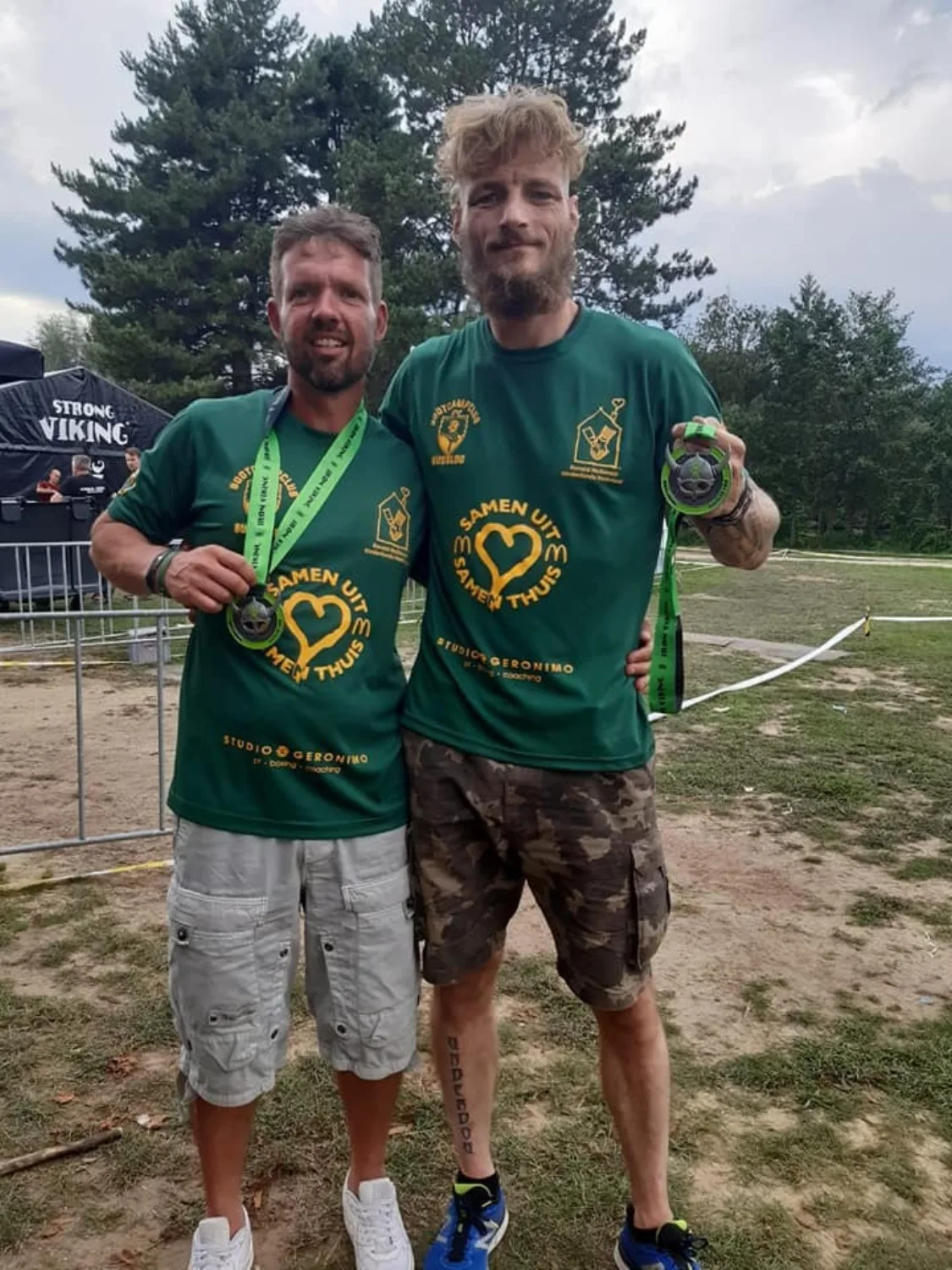 Ralf tijdens een Viking Run