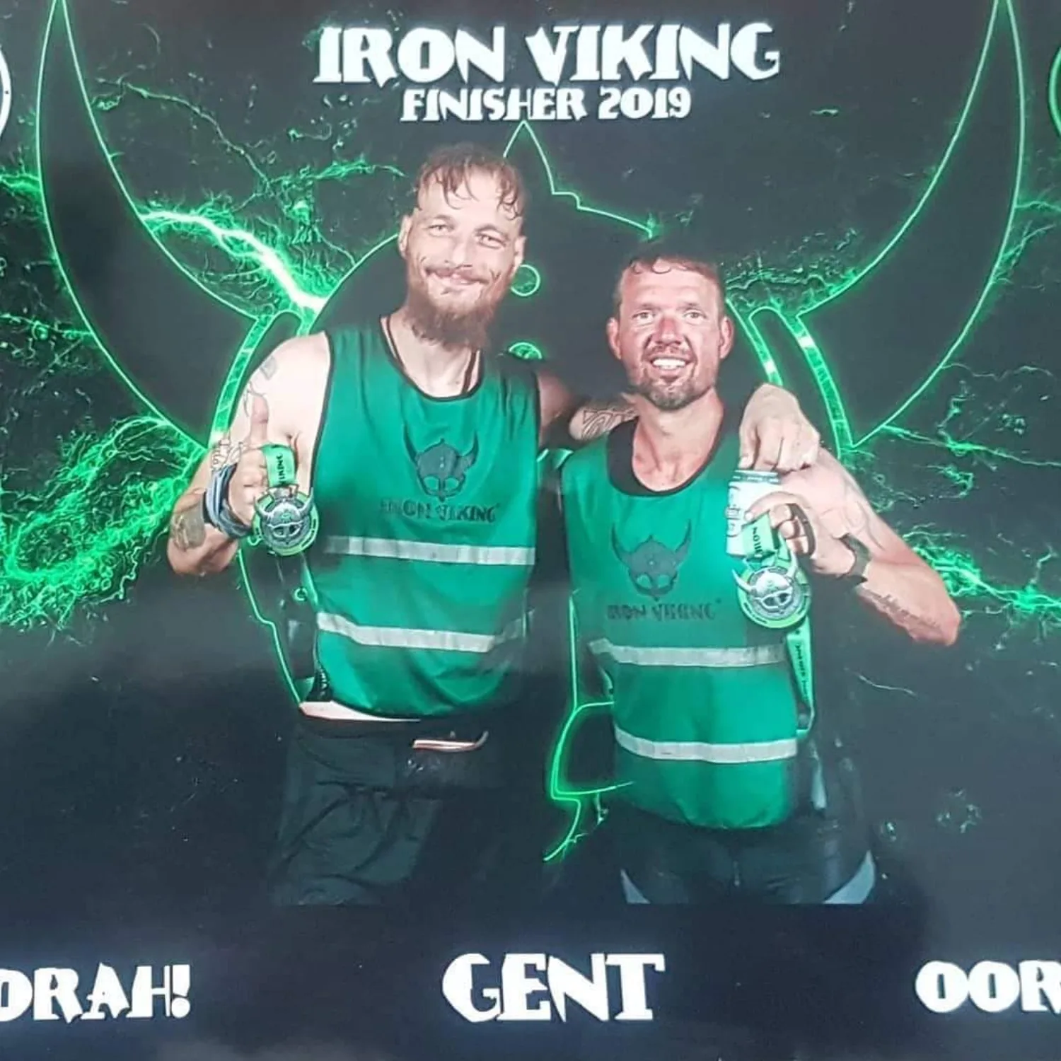 Ralf tijdens een Viking Run