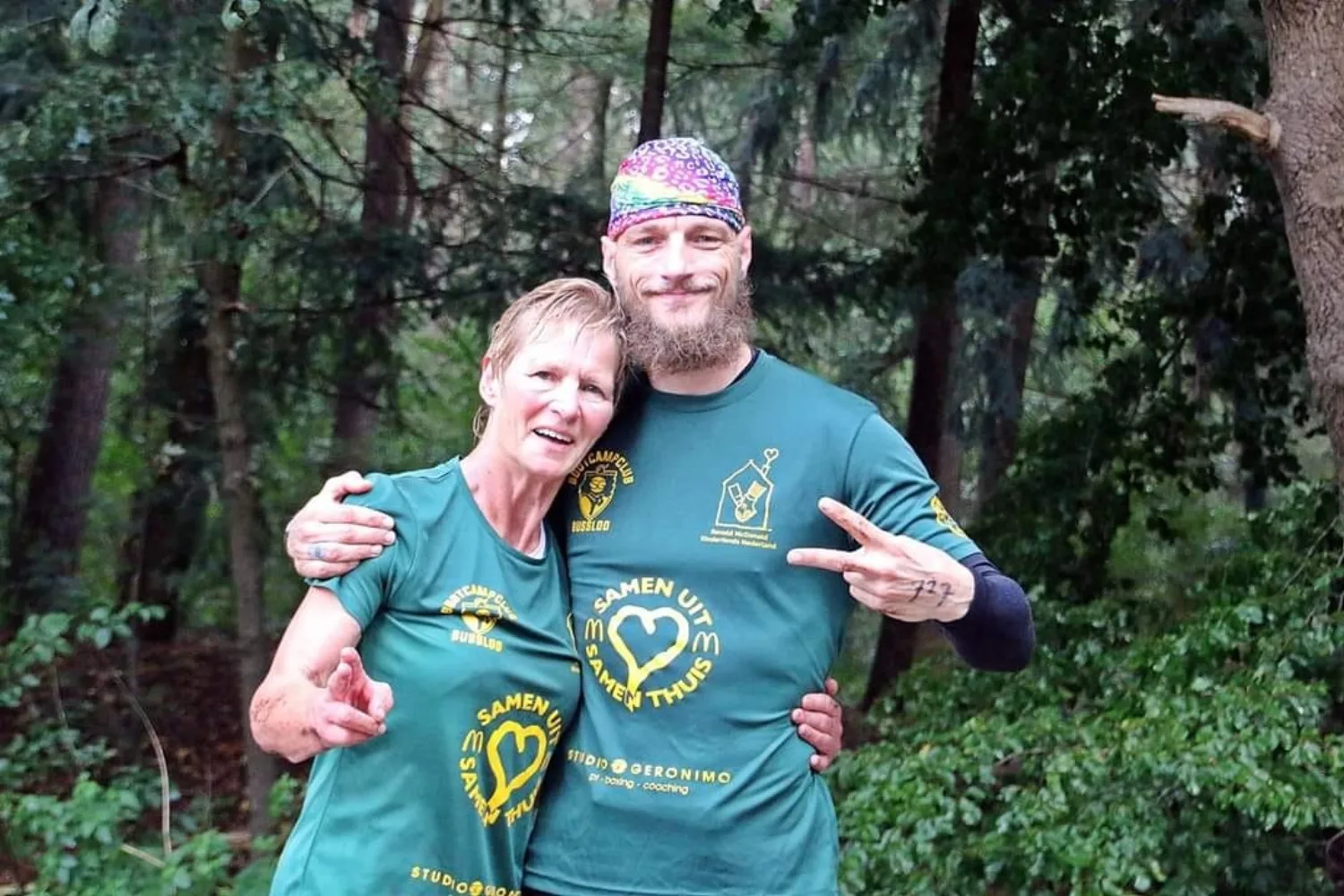 Ralf tijdens een Viking Run