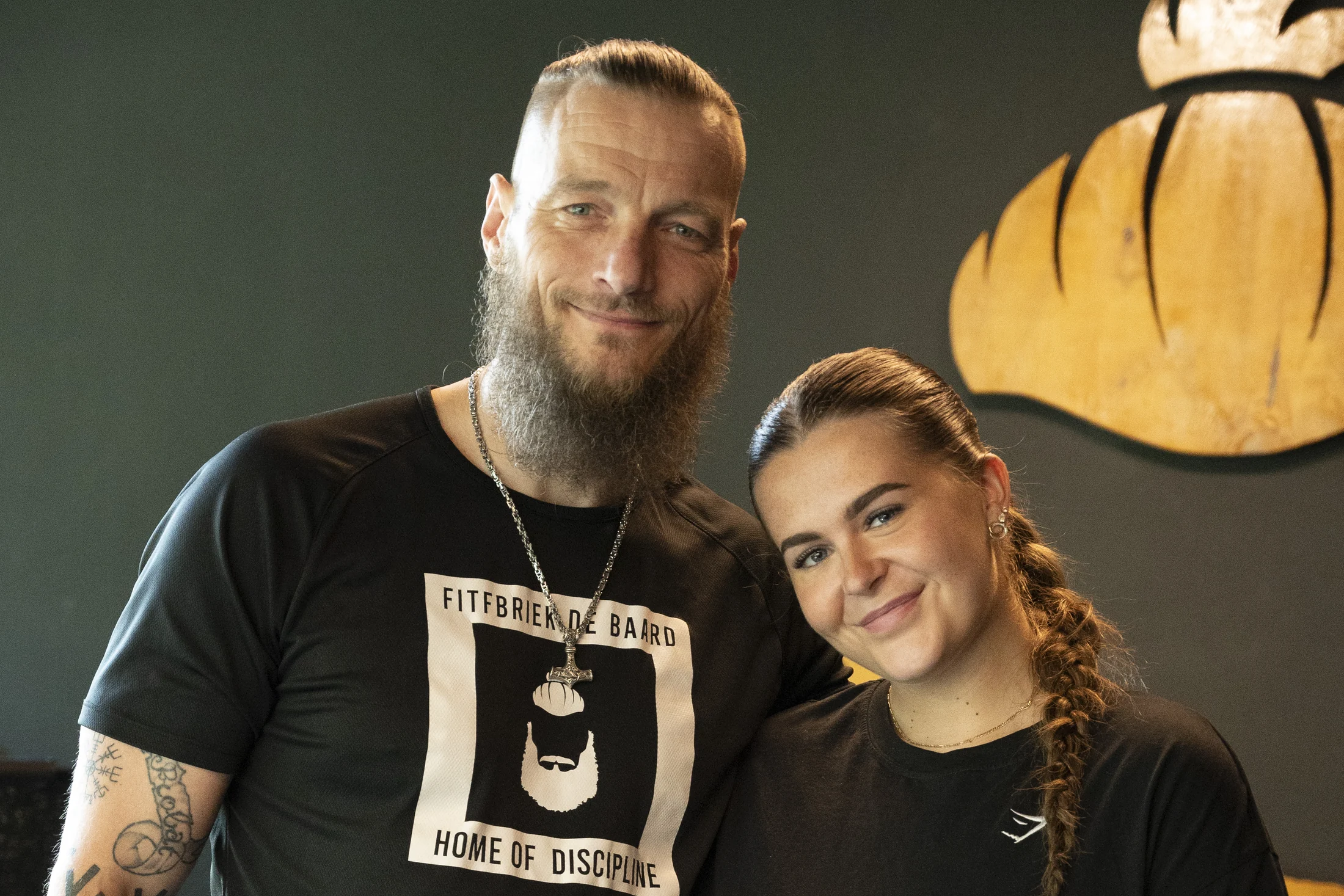 Danique Veldwijk bij Fitfabriek De Baard